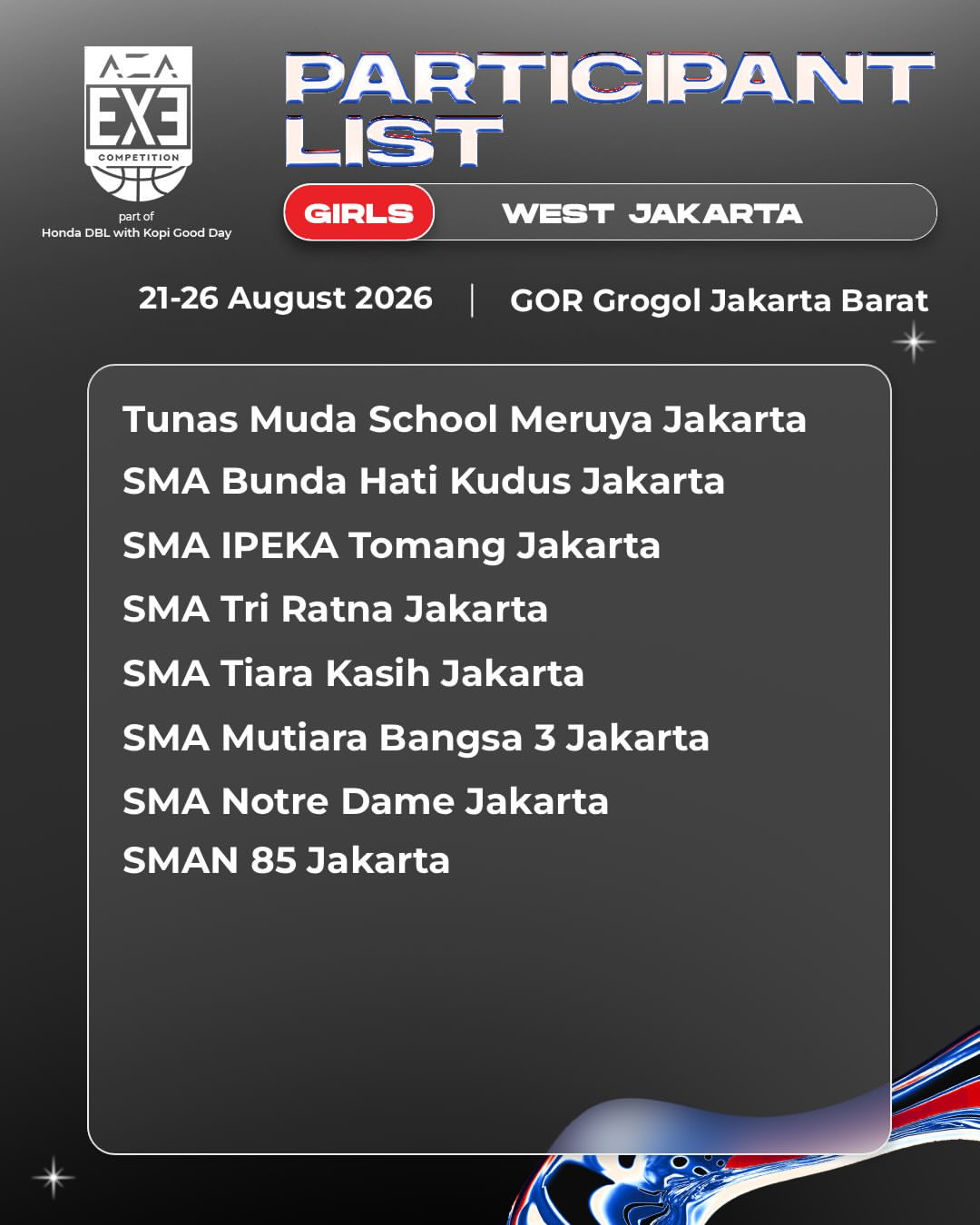 aza 3x3 competition 2026 west jakarta