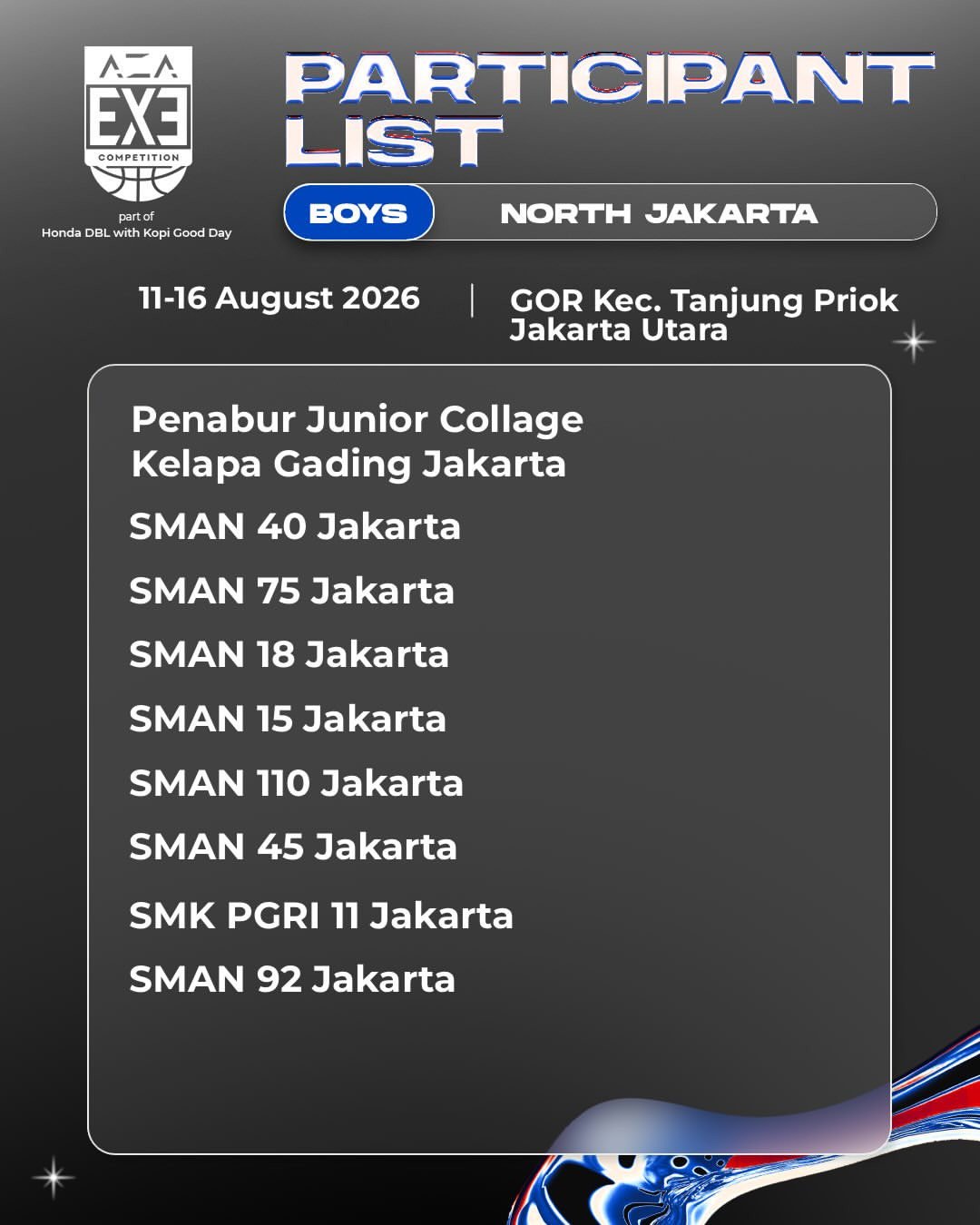 aza 3x3 competition 2026 north jakarta