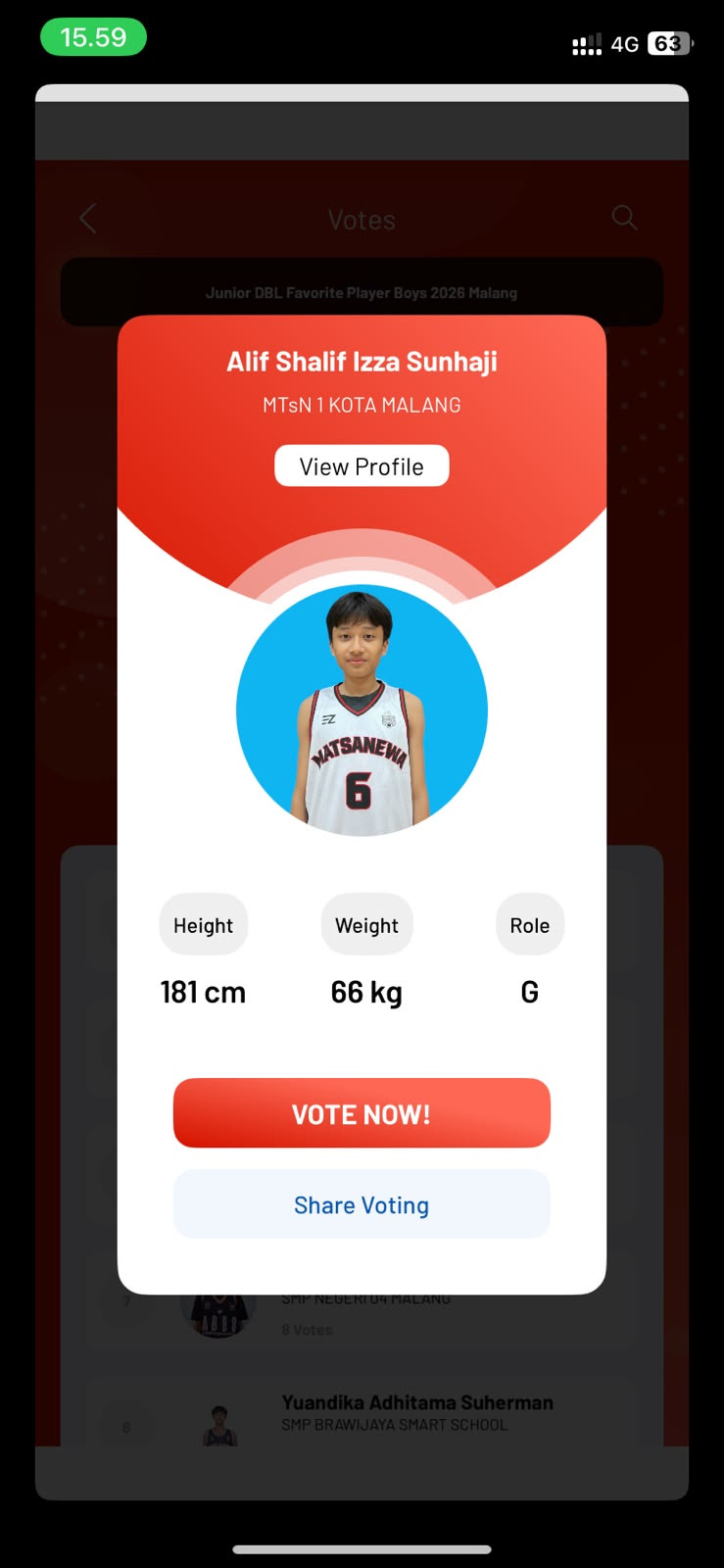 DBL Favorite 2026 East Java-South