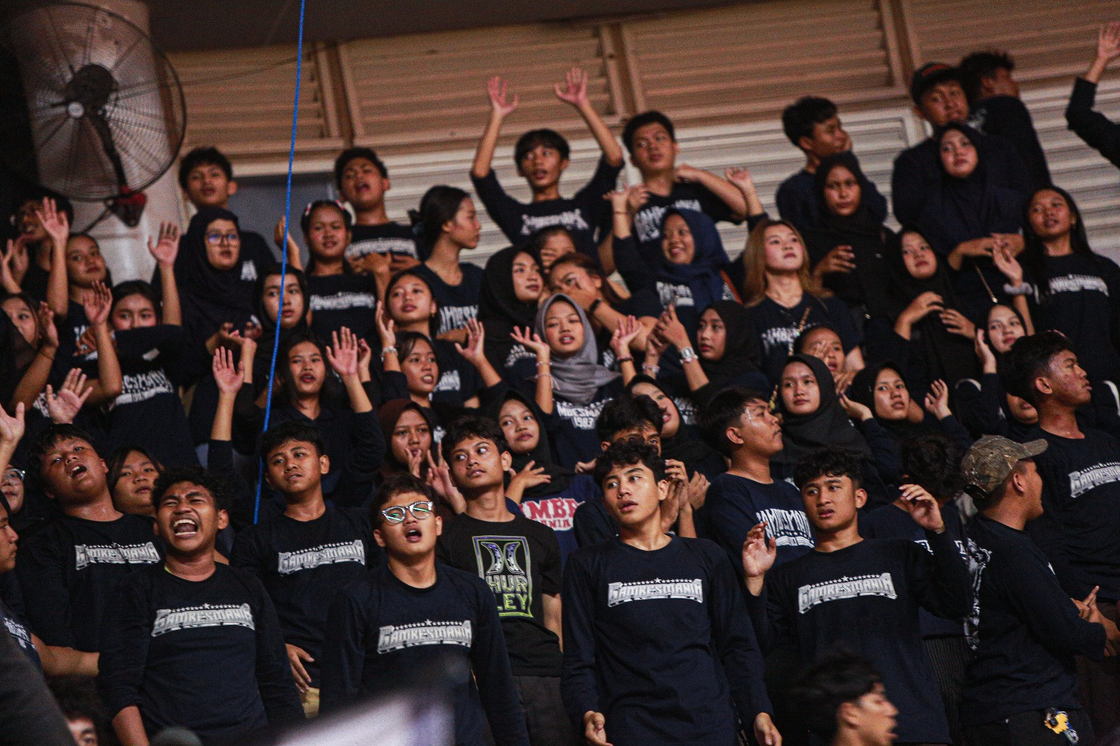 Potret GAMBESMANIA ketika dukung tim kesayangannya di DBL Arena