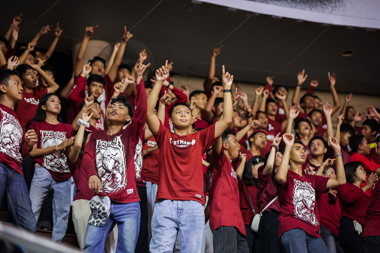 Lebih dari 1000 TRZY MANIA beri dukungan tim putra kebanggaan mereka di DBL Arena