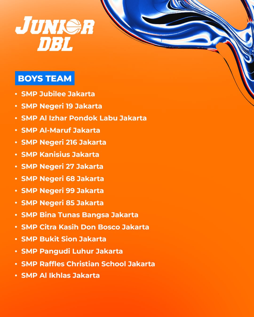 junior dbl 2026 jakarta
