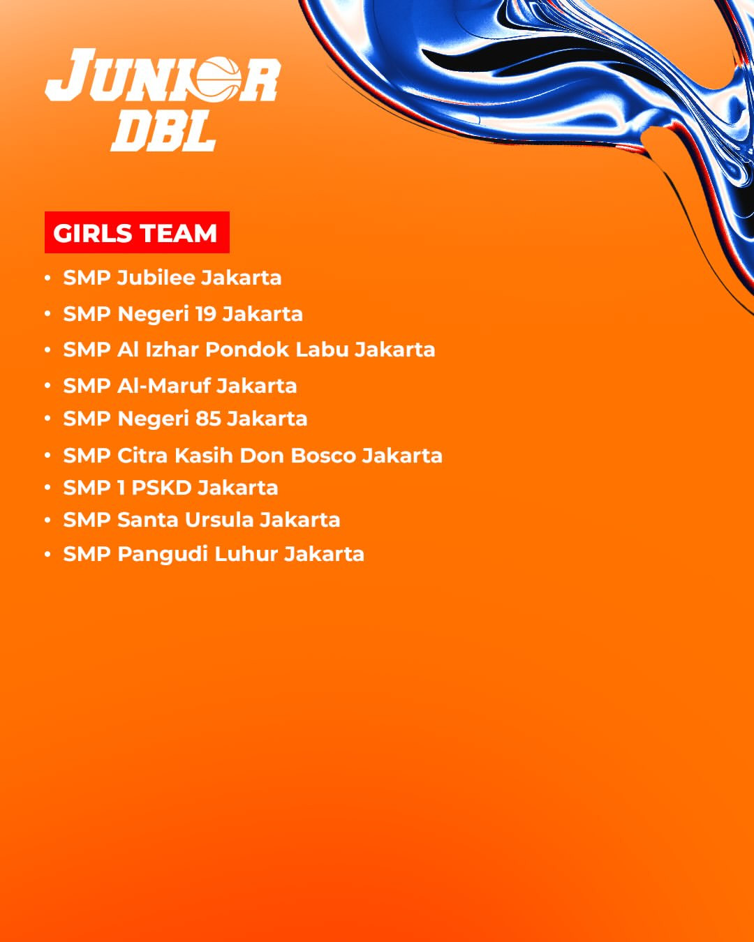 junior dbl 2026 jakarta