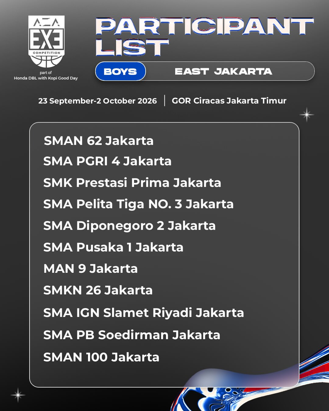 Dbl east jakarta 2026