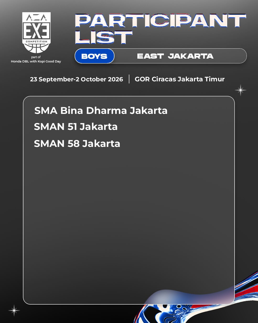 Dbl east jakarta 2026