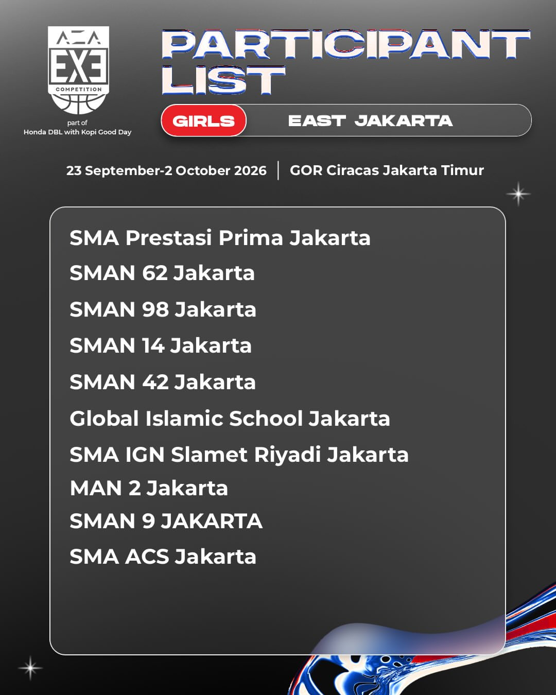 Dbl east jakarta 2026