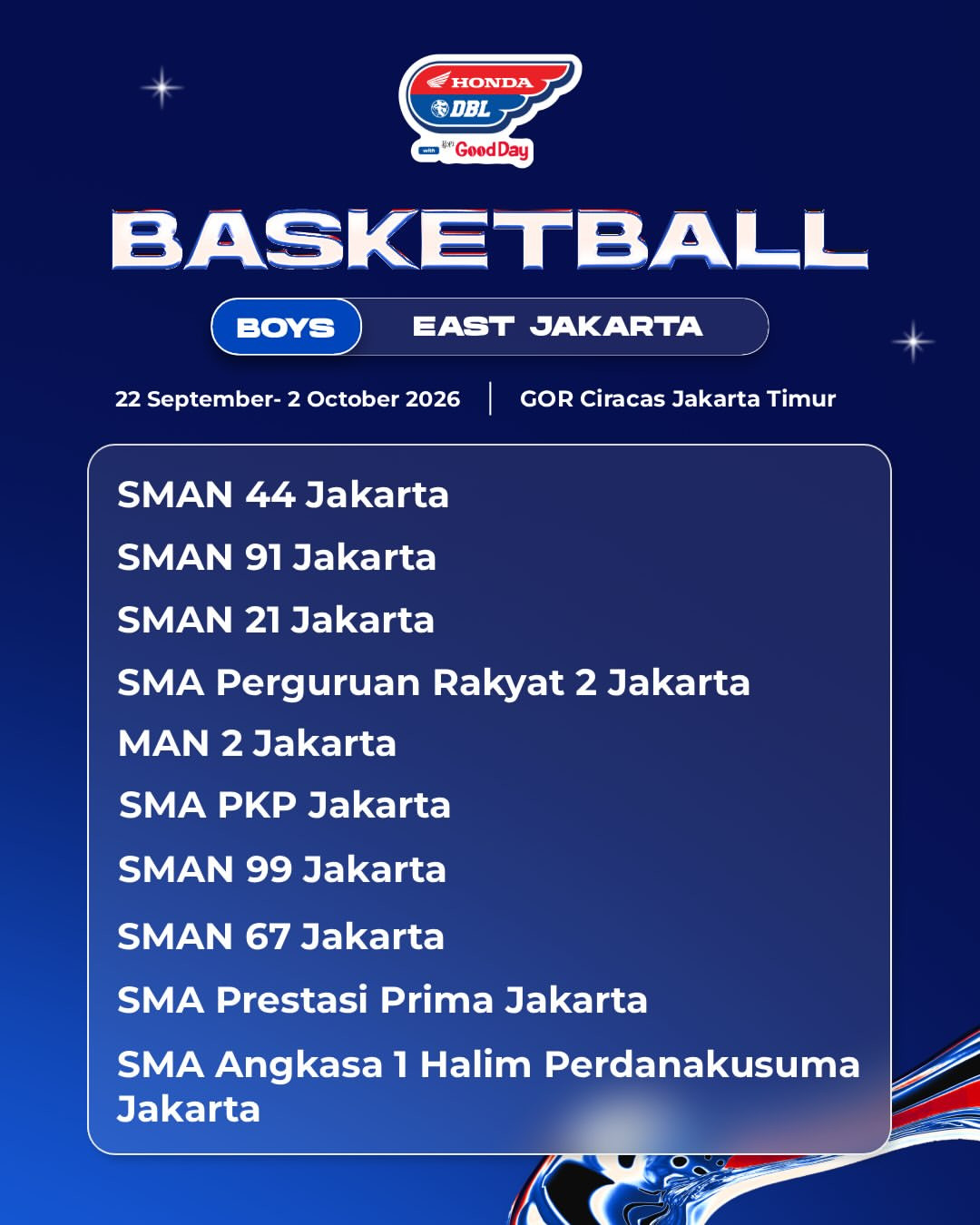 Dbl east jakarta 2026