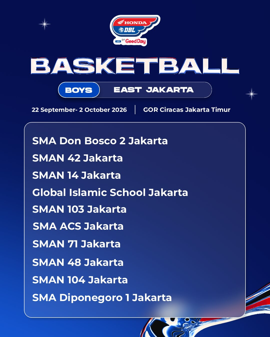 Dbl east jakarta 2026