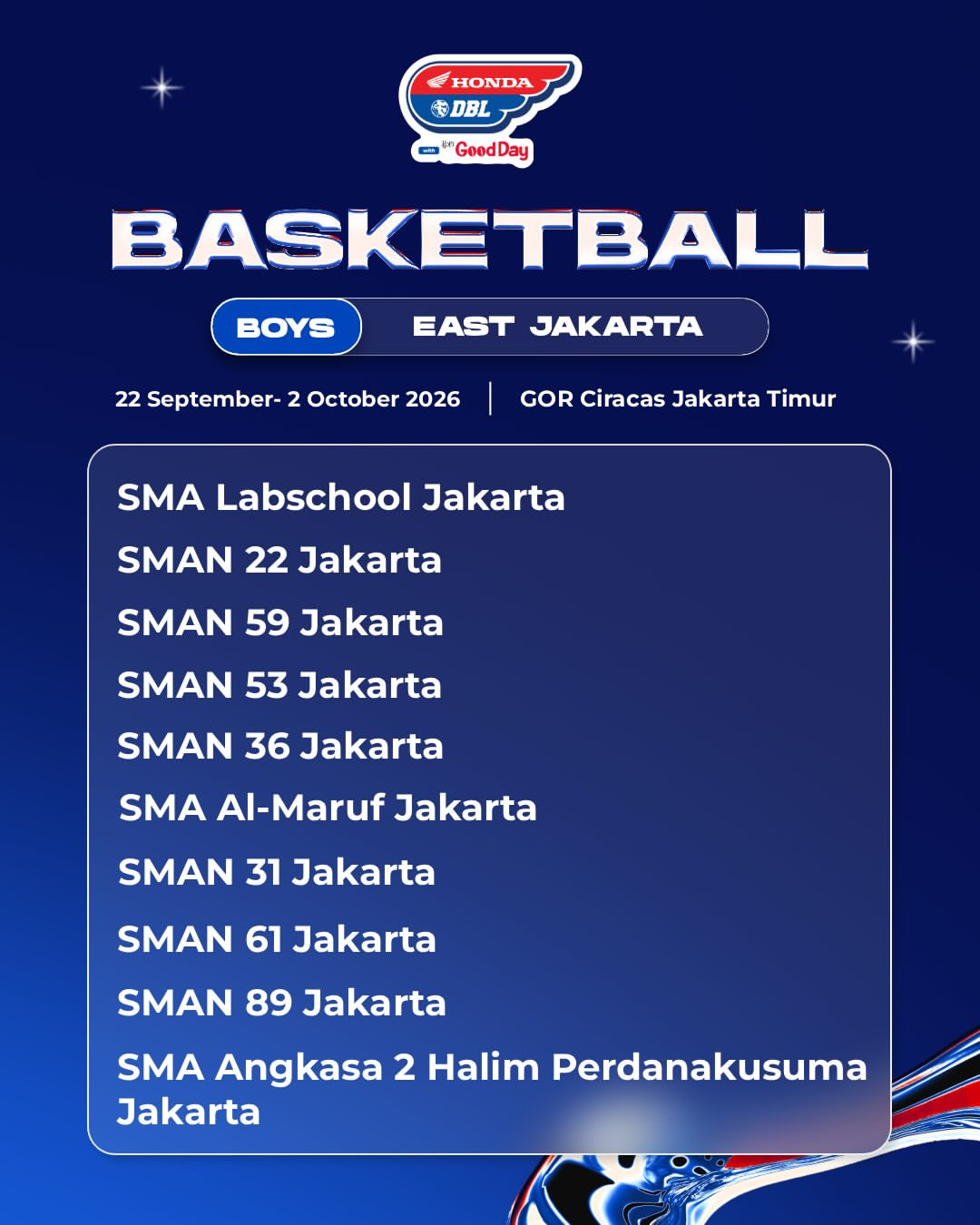 Dbl east jakarta 2026