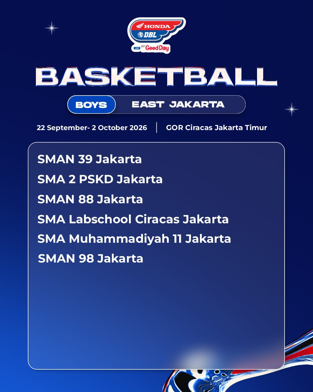Dbl east jakarta 2026