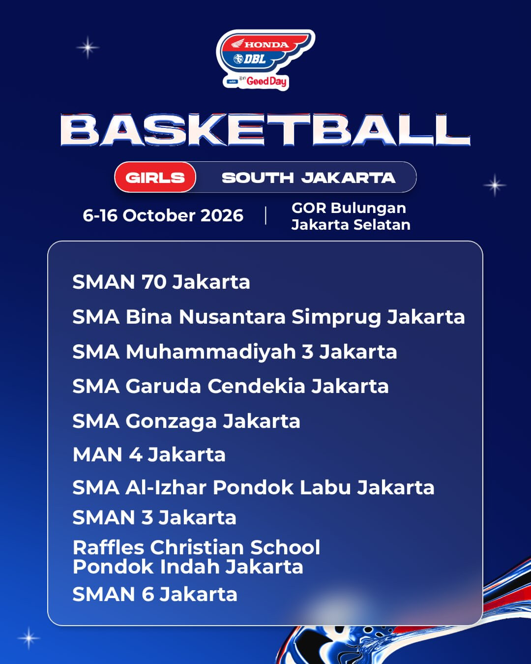 Dbl south jakarta 2026