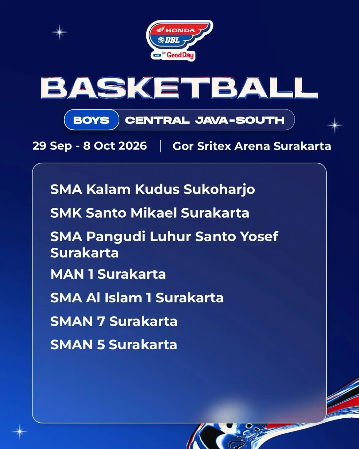 Team-List-DBL-Central-Java-South