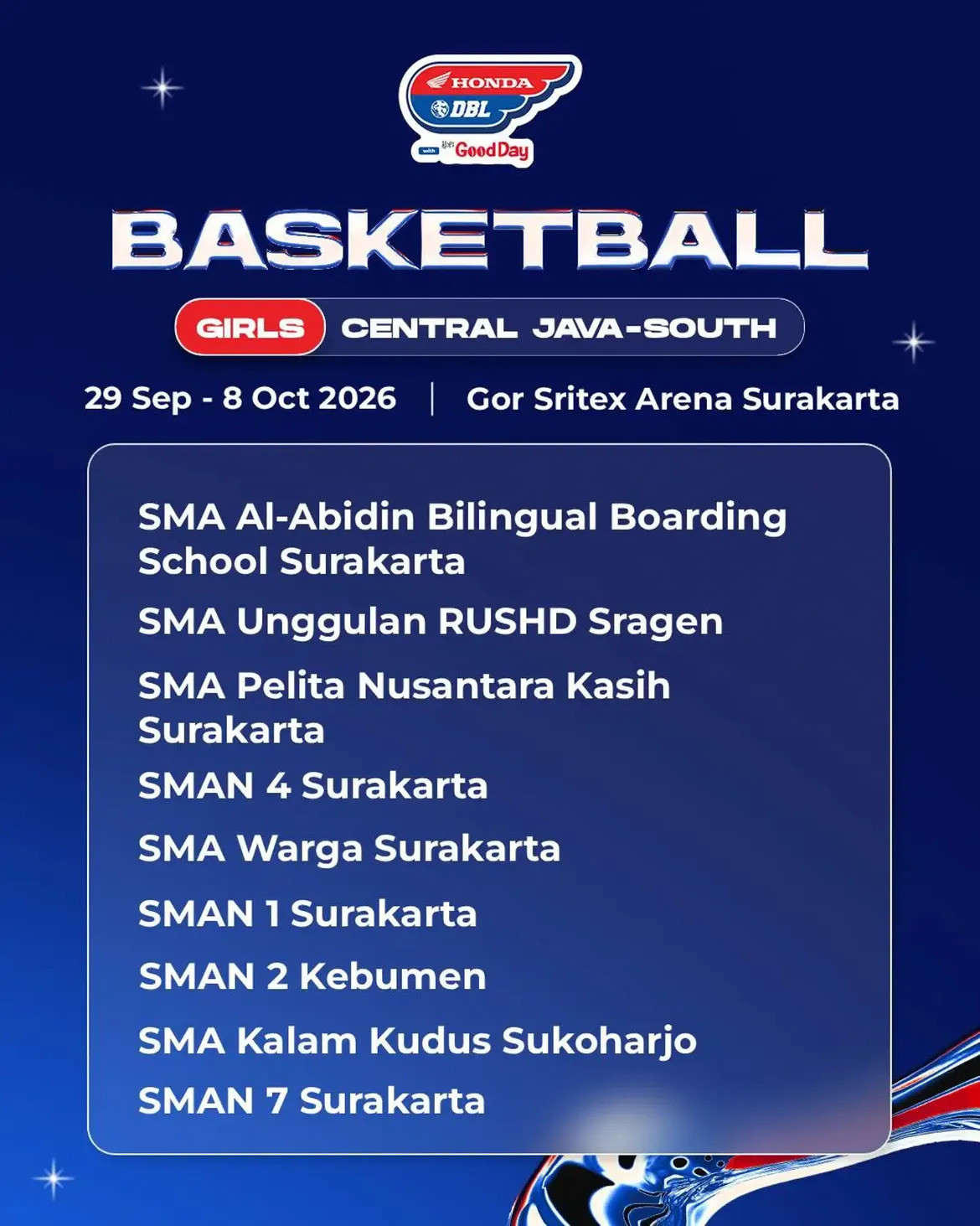 Team-List-DBL-Central-Java-South