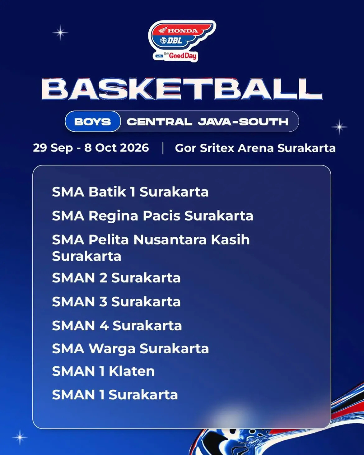 Team-List-DBL-Central-Java-South
