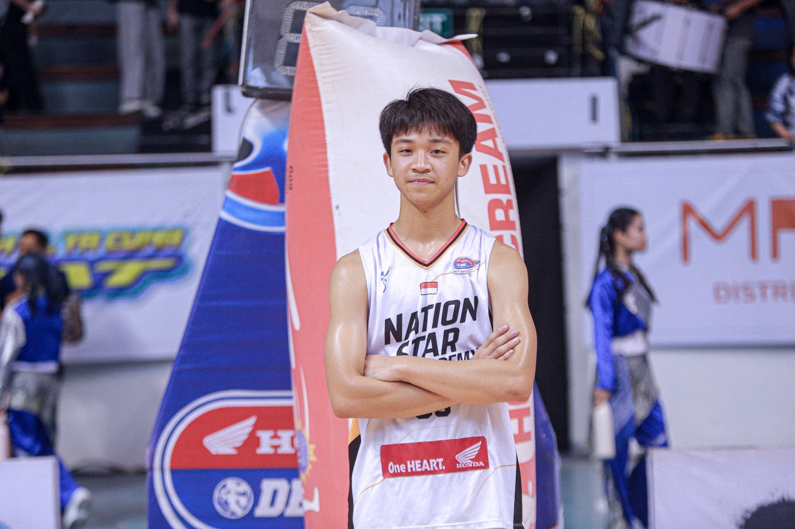 Potret DK usai melantai di DBL Arena Surabaya