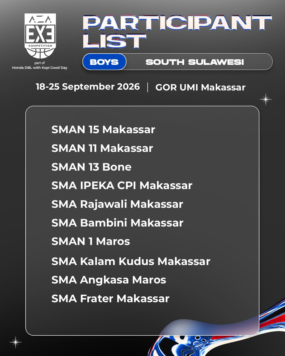 Team-List-AZA-3X3-South-Sulawesi-2026