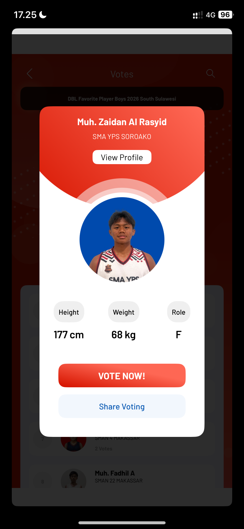 DBL Favorite 2026 South Sulawesi