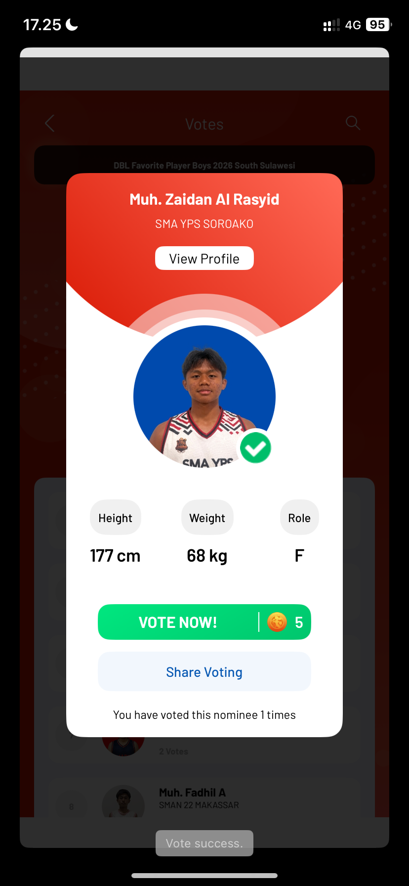 DBL Favorite 2026 South Sulawesi
