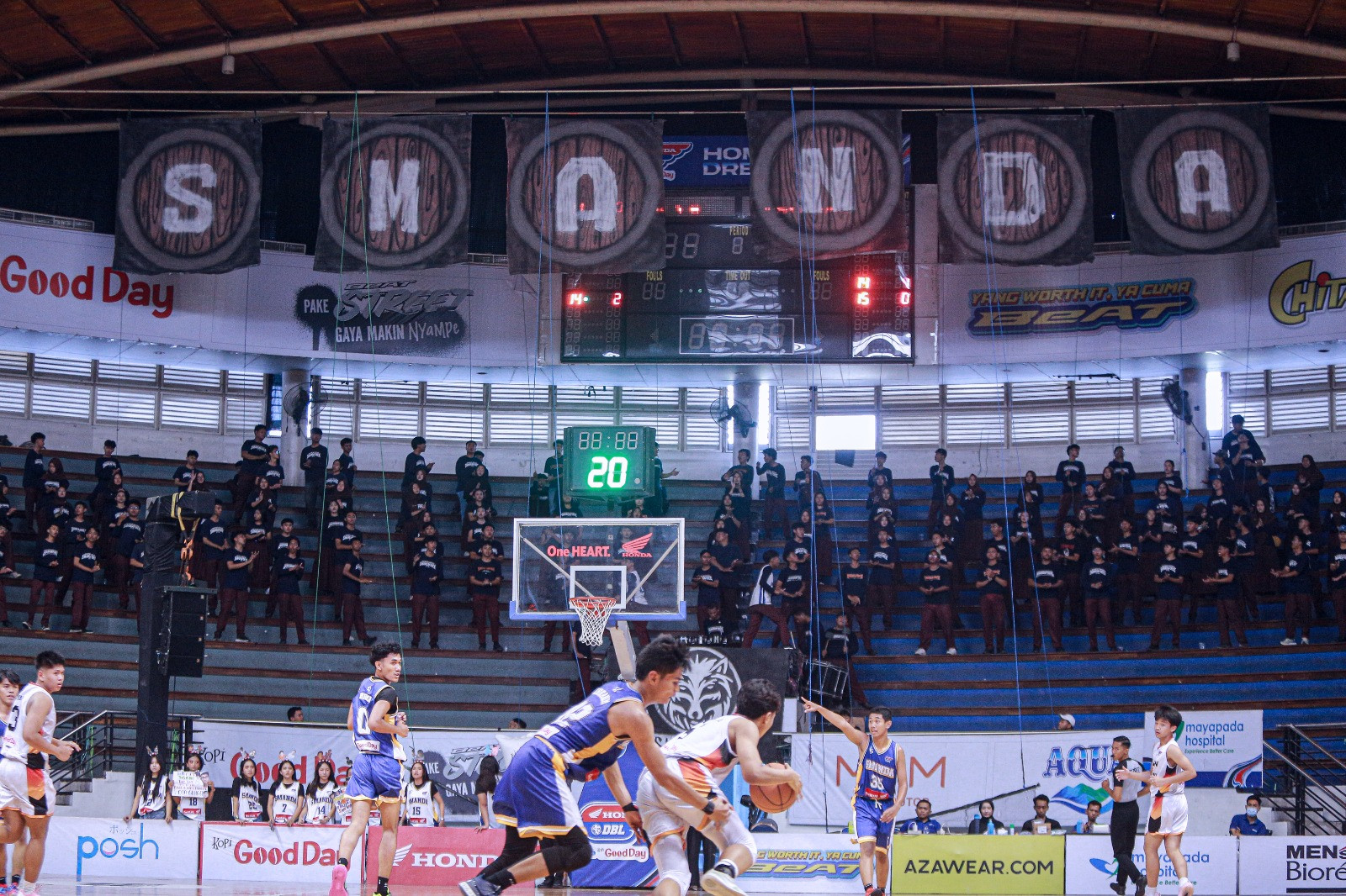 6 tameng Viking yang dibawa SMANDAFORCE