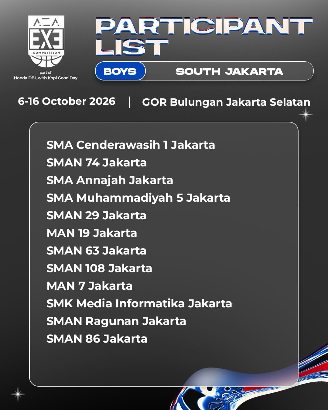 Dbl south jakarta 2026