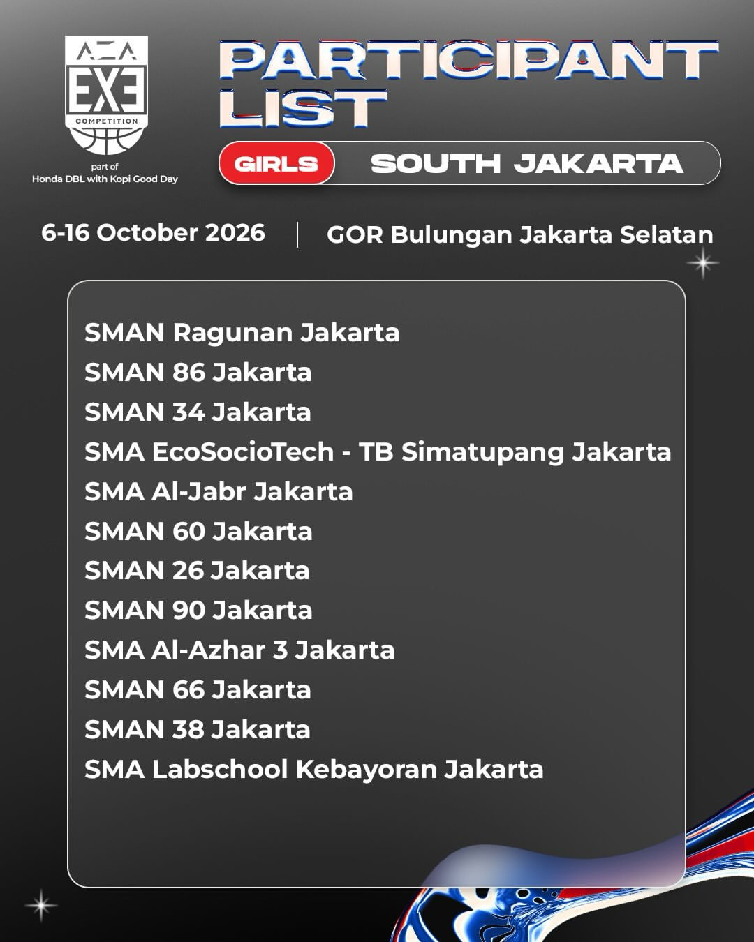 Dbl south jakarta 2026