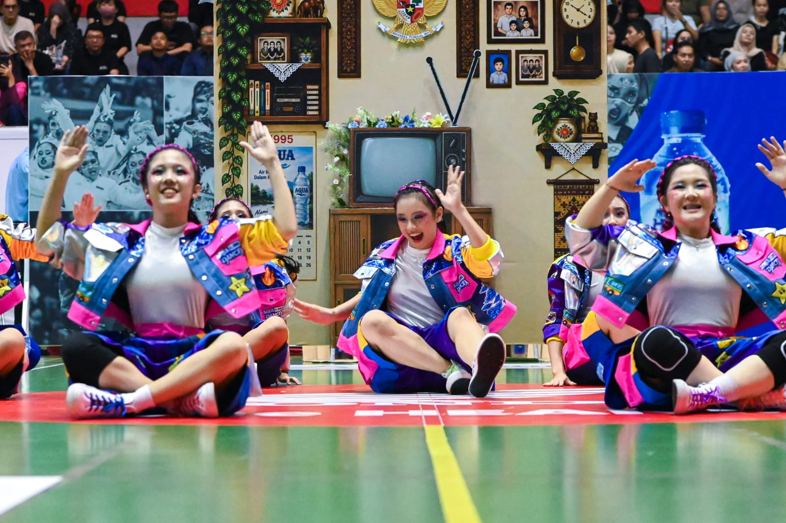Potret penampilan Achievers di AQUA DBL Dance 2026 Riau