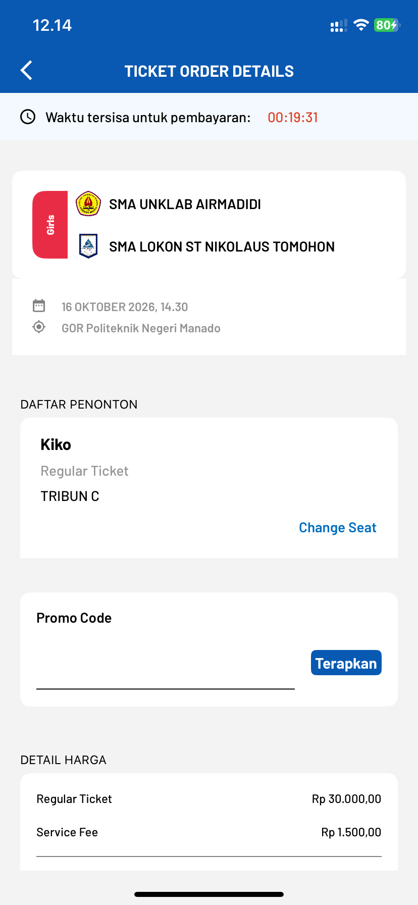 DBL North Sulawesi - Cara Beli Tiket
