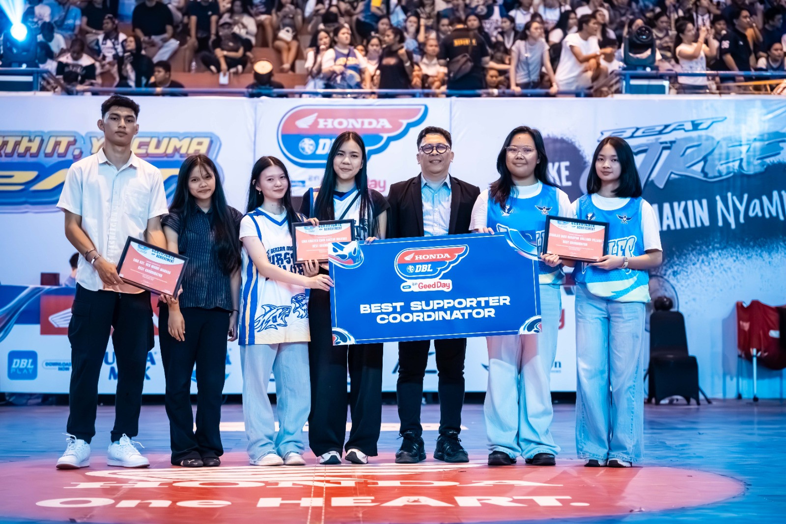 DBL North Sulawesi - Best Coordinator Suppoter